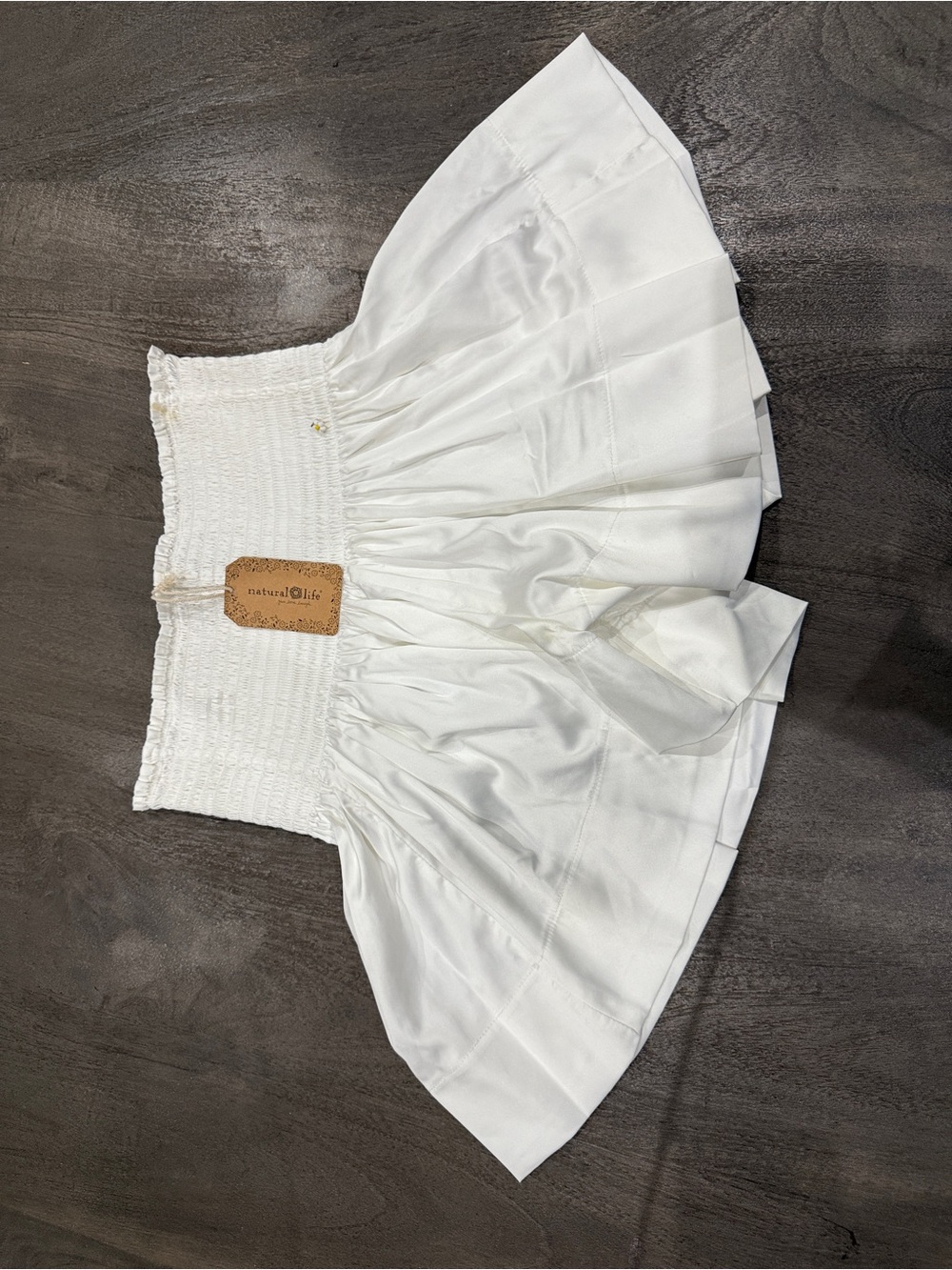 Smocked Tiered Mini Skort